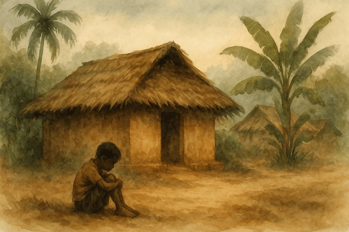 Young Thaniya orphaned per Paardana traditions